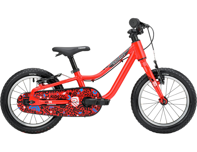 Ridgeback MX14 Kids Bike 2027 in Racer Red