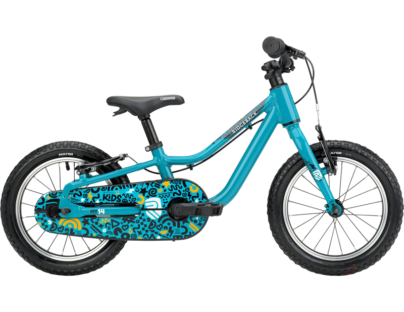 Ridgeback MX14 Kids Bike 2027 in Turbo Teal