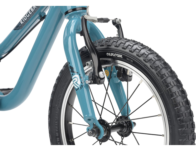 Ridgeback MX14 Kids Bike 2027 in Turbo Teal-2
