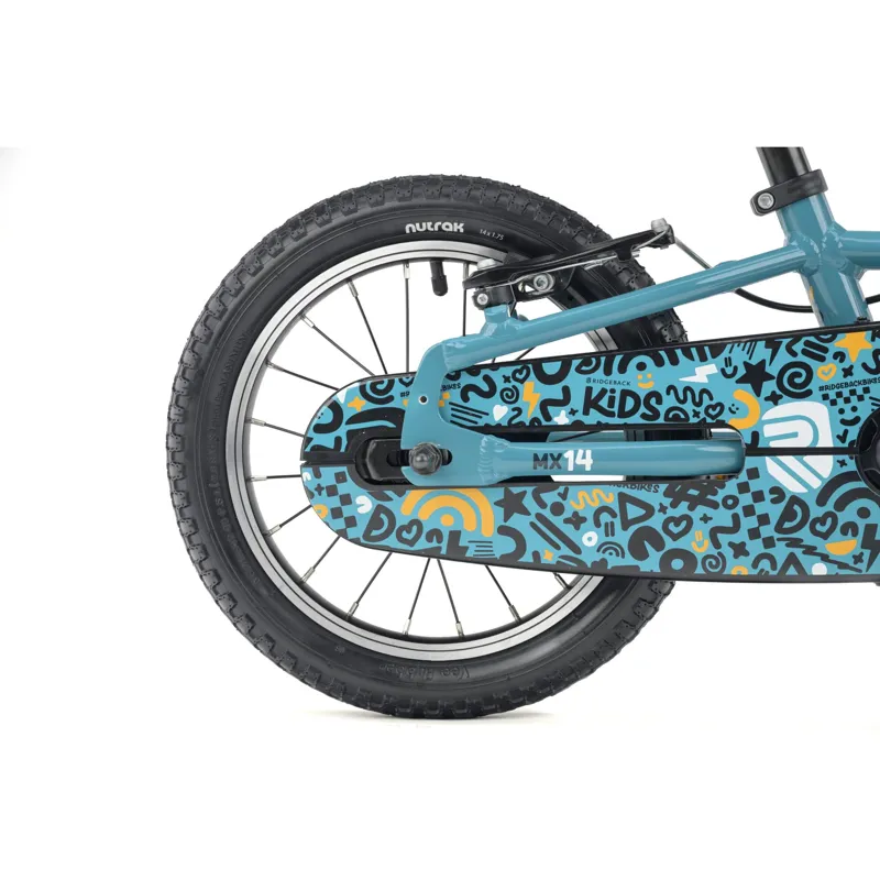 Ridgeback MX14 Kids Bike 2027 in Turbo Teal-8