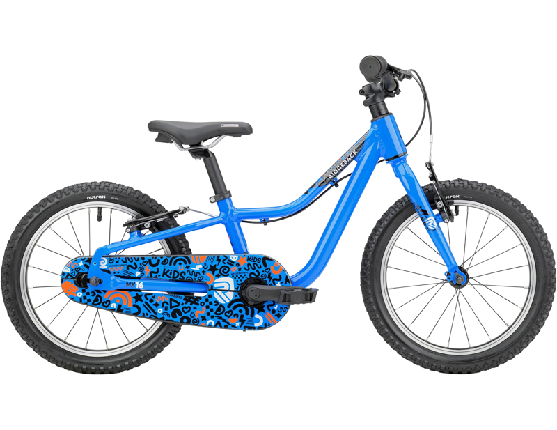 Ridgeback MX16 Kids Bike 2027 in Big Blue
