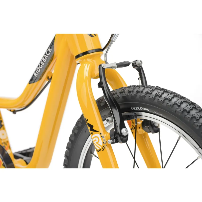 Ridgeback MX16 Kids Bike 2027 in Yeehaw Yellow-8