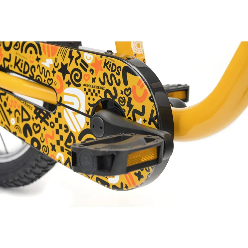 Ridgeback MX16 Kids Bike 2027 in Yeehaw Yellow-7