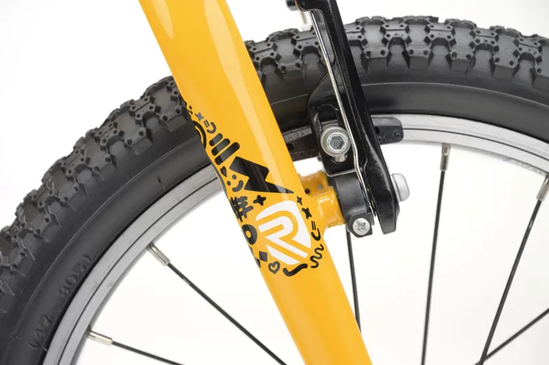 Ridgeback MX16 Kids Bike 2027 in Yeehaw Yellow-3