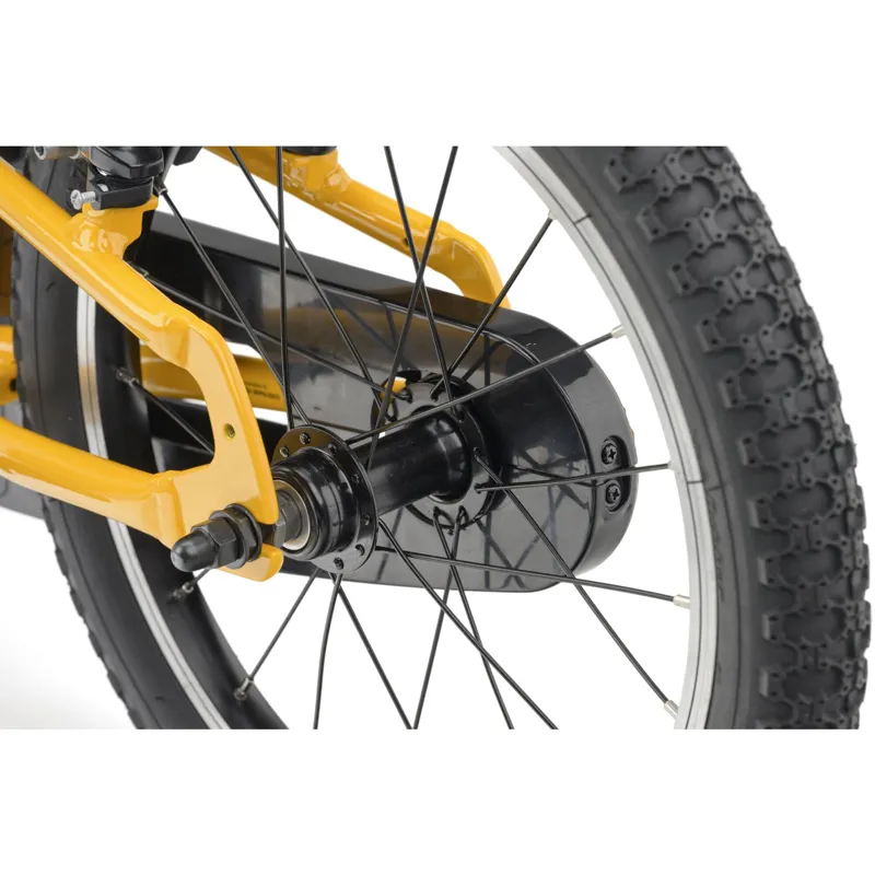 Ridgeback MX16 Kids Bike 2027 in Yeehaw Yellow-11