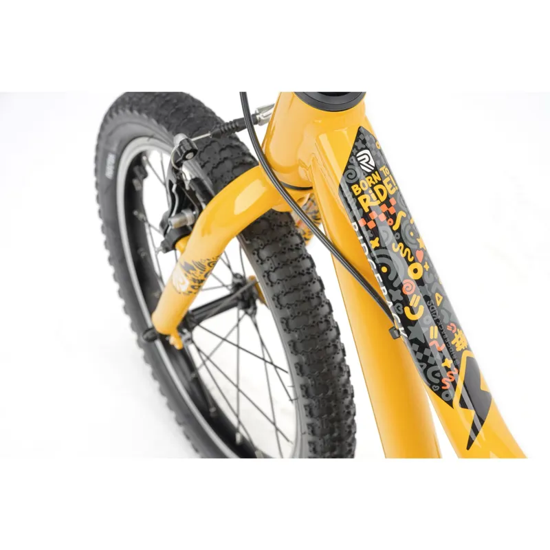 Ridgeback MX16 Kids Bike 2027 in Yeehaw Yellow-9