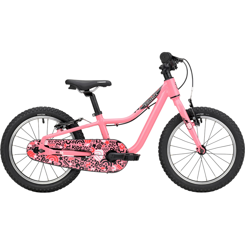 Balfes Bikes Ridgeback MX16 Kids Bike 2027 in Polly Pink | Free postage over £30, £10 off first order, price match & 0% finance.
