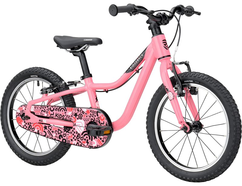 Ridgeback MX16 Kids Bike 2027 in Polly Pink-1