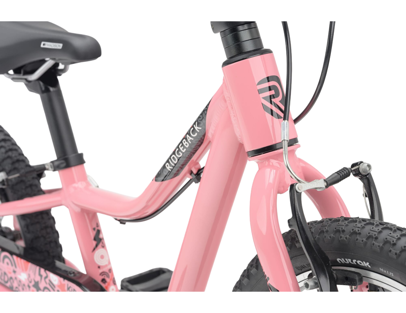 Ridgeback MX16 Kids Bike 2027 in Polly Pink-2