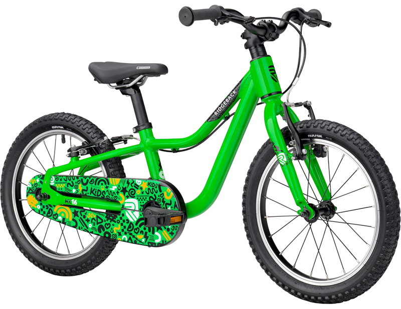 Ridgeback MX16 Kids Bike 2027 in Go Go Green-1