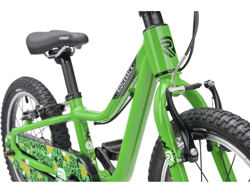 Ridgeback MX16 Kids Bike 2027 in Go Go Green-2