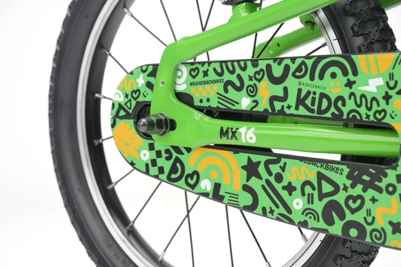 Ridgeback MX16 Kids Bike 2027 in Go Go Green-11