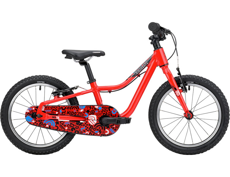 Ridgeback MX16 Kids Bike 2027 in Racer Red