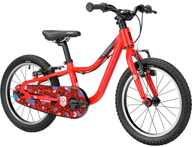 Ridgeback MX16 Kids Bike 2027 in Racer Red-1