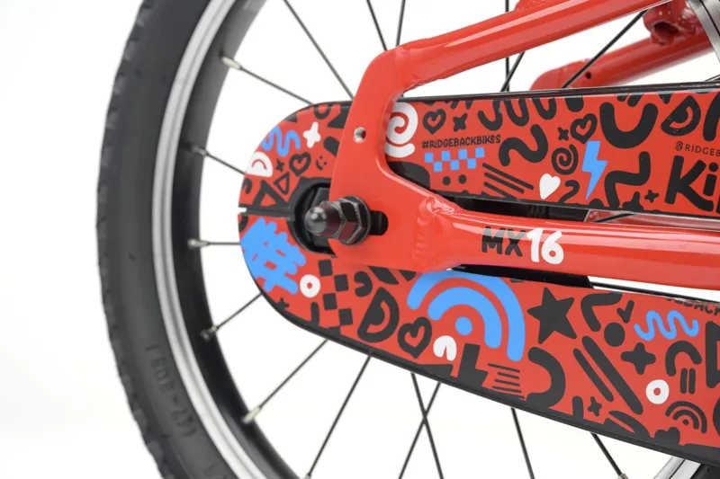 Ridgeback MX16 Kids Bike 2027 in Racer Red-9