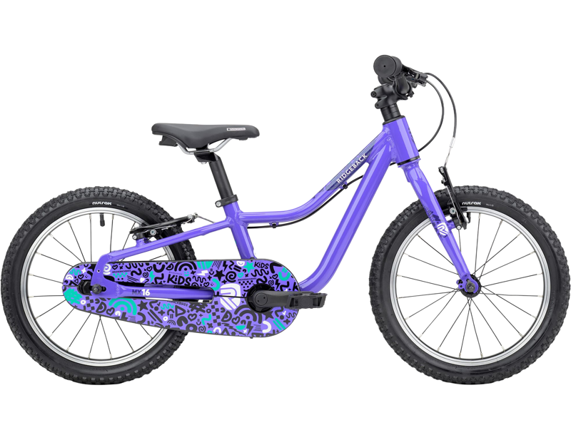 Ridgeback MX16 Kids Bike 2027 in Lightning Lilac