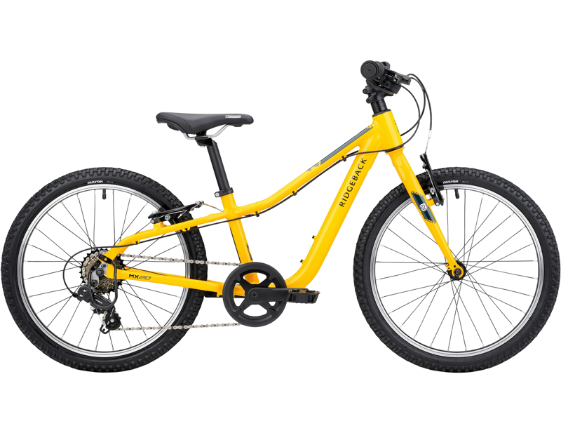 Ridgeback MX20 Kids Bike 2027 in Yeehaw Yellow