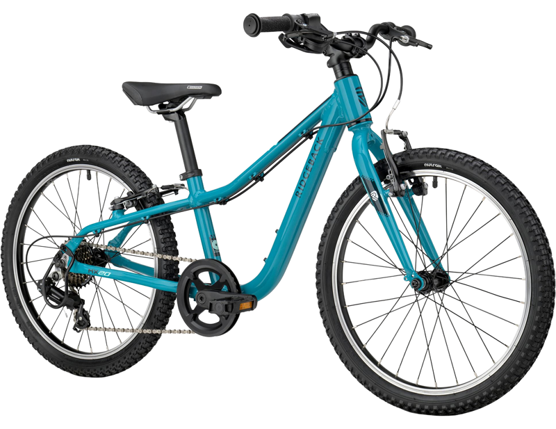 Ridgeback MX20 Kids Bike 2027 in Turbo Teal-1