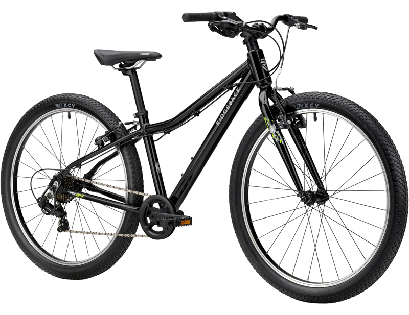 Ridgeback MX24 Kids Bike 2027 in Bolt Black-1