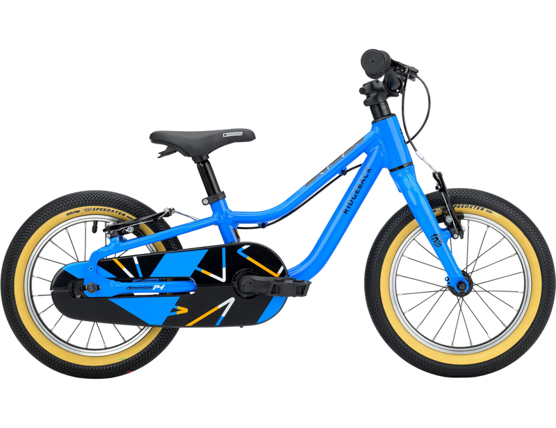 Ridgeback Dimension 14 Kids Bike 2027 in Bertie Blue