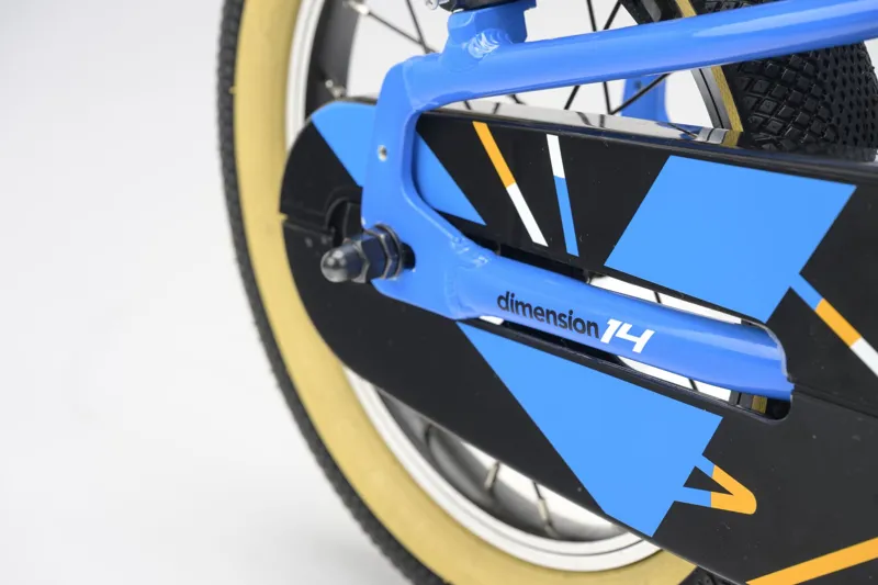 Ridgeback Dimension 14 Kids Bike 2027 in Bertie Blue-7