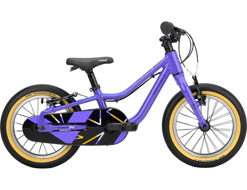 Ridgeback Dimension 14 Kids Bike 2027 in Lightning Lilac