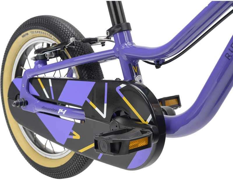 Ridgeback Dimension 14 Kids Bike 2027 in Lightning Lilac-3