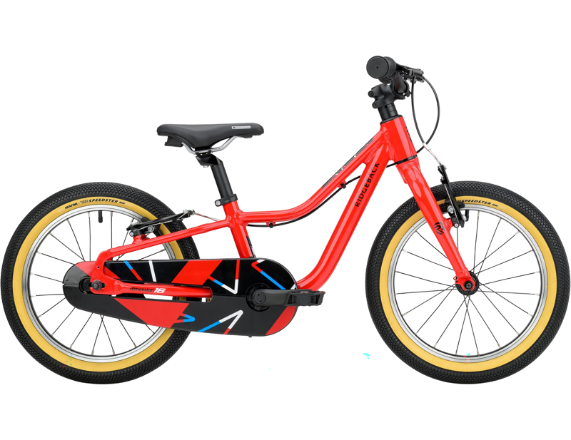 Ridgeback Dimension 16 Kids Bike 2027 in Racer Red