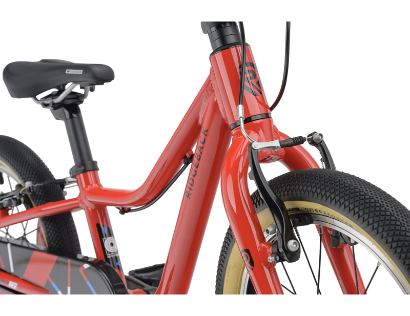 Ridgeback Dimension 16 Kids Bike 2027 in Racer Red-2