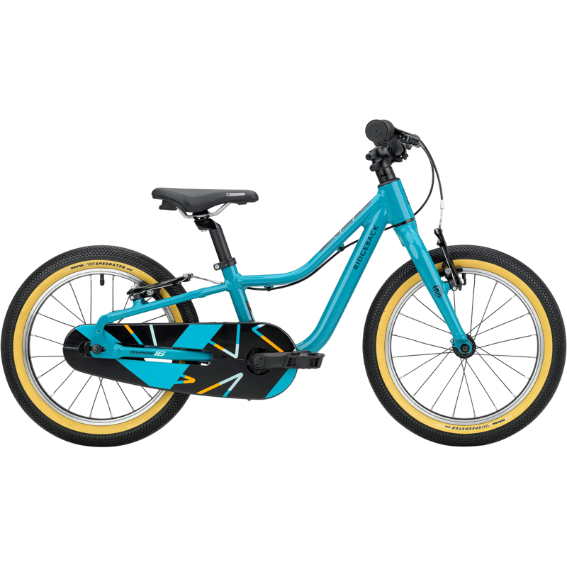 Balfes Bikes Ridgeback Dimension 16 Kids Bike 2027 in Turbo Teal | Free postage over £30, £10 off first order, price match & 0% finance.