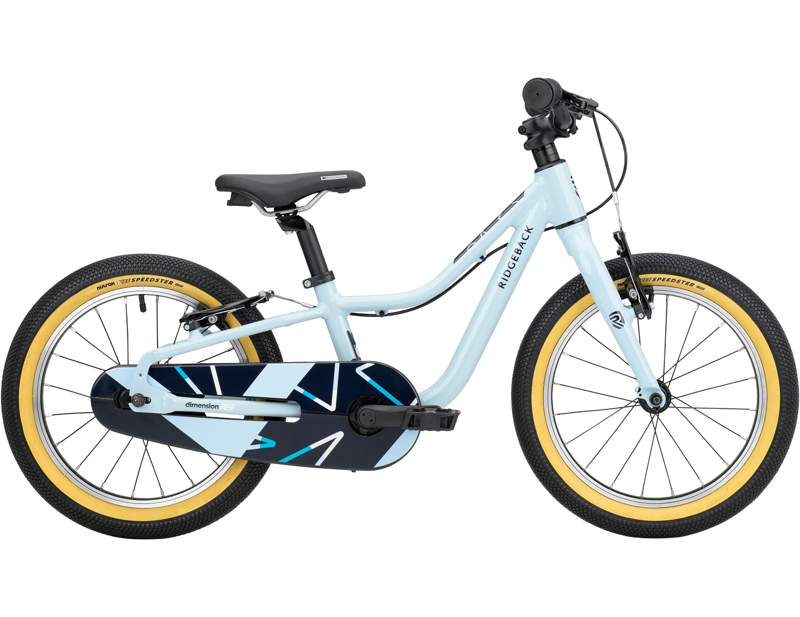 Ridgeback Dimension 16 Kids Bike 2027 in Bristol Blue