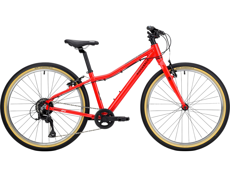 Ridgeback Dimension 24 Kids Bike 2027 in Racer Red