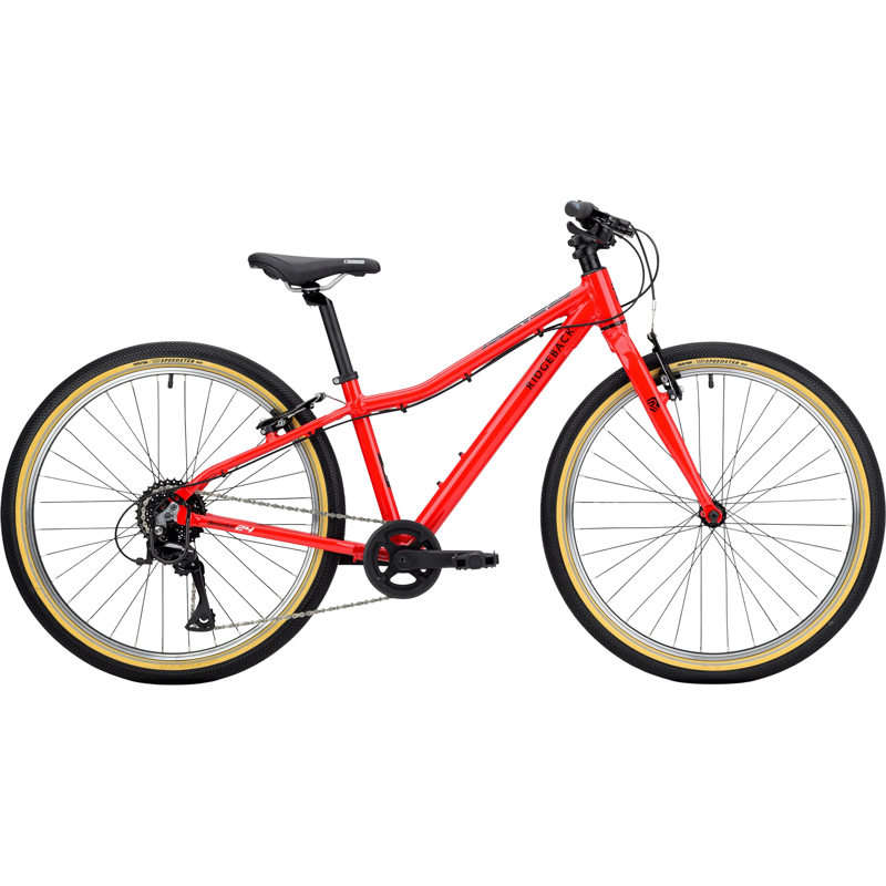 Balfes Bikes Ridgeback Dimension 24 Kids Bike 2027 in Racer Red | Free postage over £30, £10 off first order, price match & 0% finance.