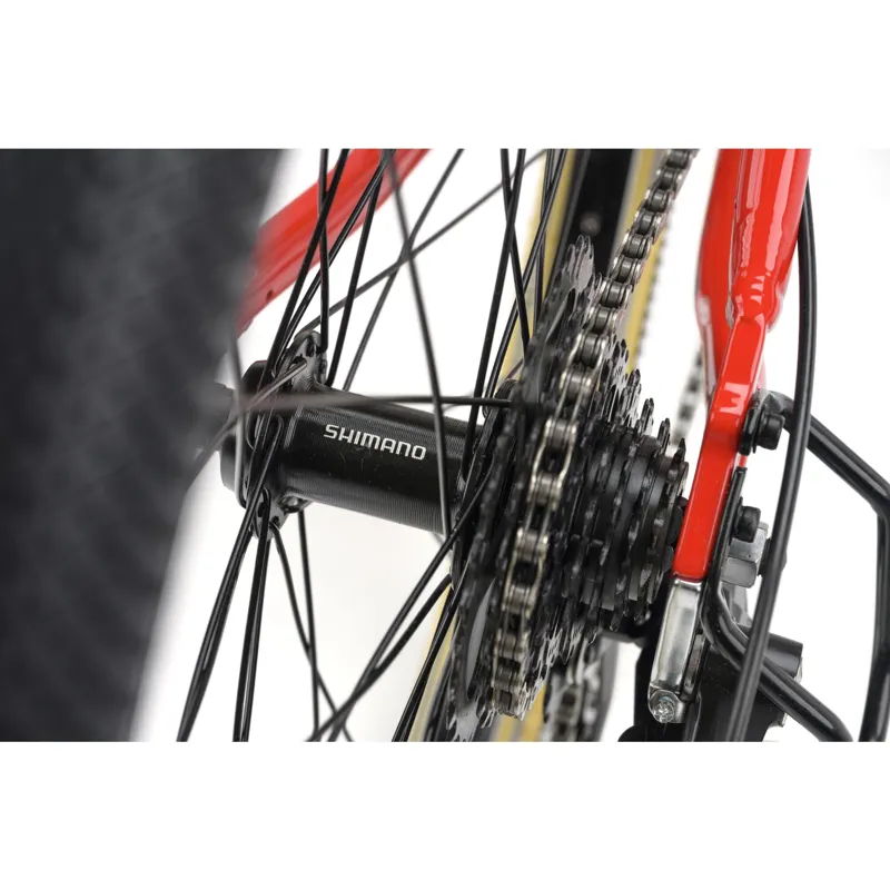 Ridgeback Dimension 24 Kids Bike 2027 in Racer Red-9