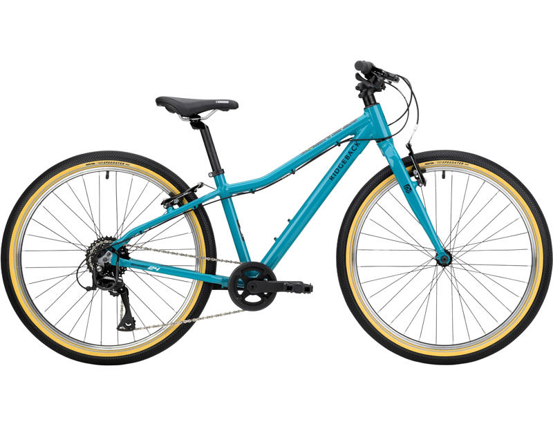 Ridgeback Dimension 24 Kids Bike 2027 in Turbo Teal