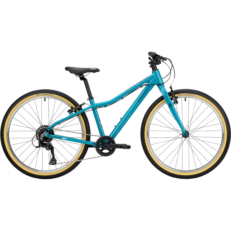 Balfes Bikes Ridgeback Dimension 24 Kids Bike 2027 in Turbo Teal | Free postage over £30, £10 off first order, price match & 0% finance.