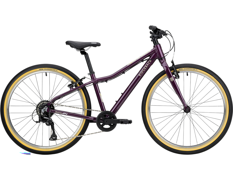Ridgeback Dimension 24 Kids Bike 2027 in Vanquish Violet