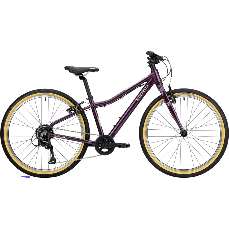Balfes Bikes Ridgeback Dimension 24 Kids Bike 2027 in Vanquish Violet | Free postage over £30, £10 off first order, price match & 0% finance.