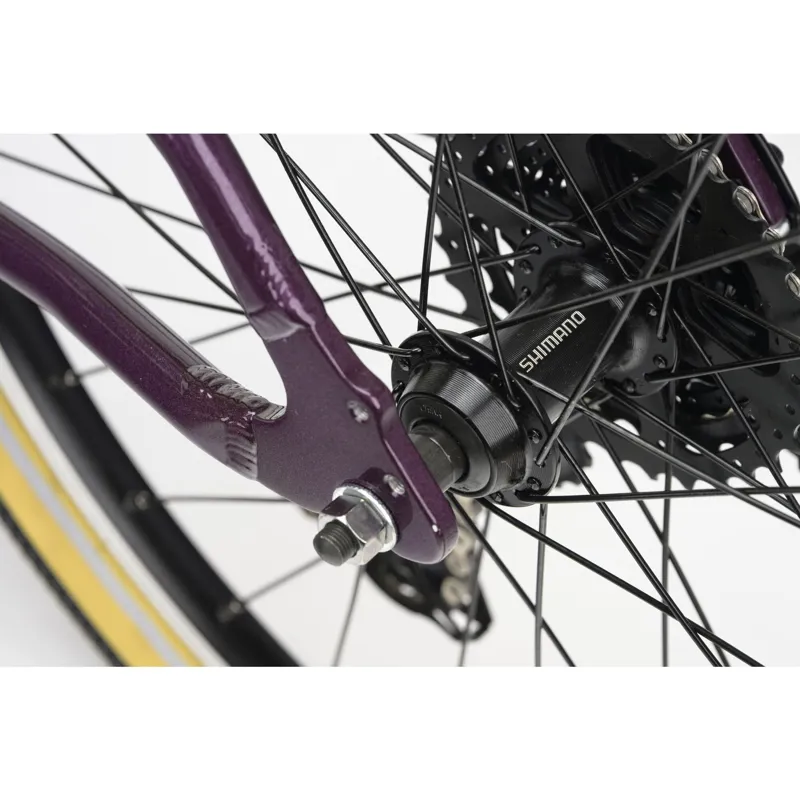 Ridgeback Dimension 24 Kids Bike 2027 in Vanquish Violet-7