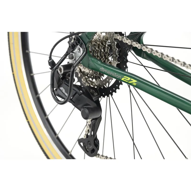 Ridgeback Dimension 27.5 Kids Bike 2027 in Greenwich Green-5