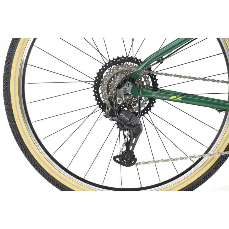 Ridgeback Dimension 27.5 Kids Bike 2027 in Greenwich Green-10