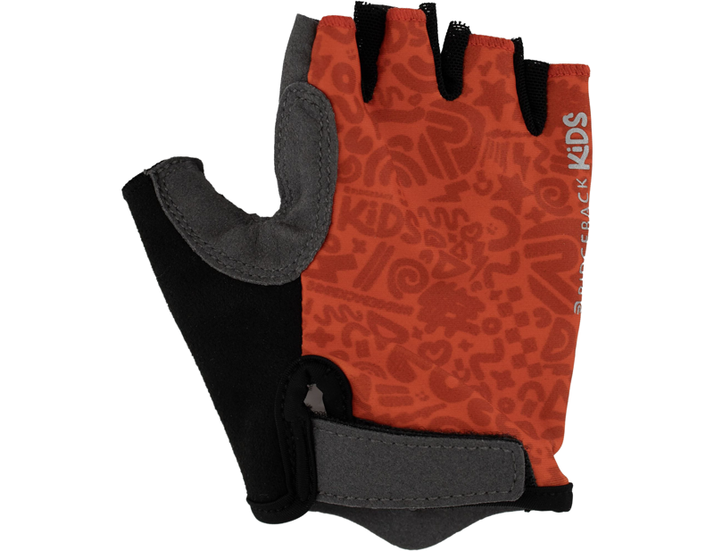 Ridgeback Kids Mitts in Racer Red