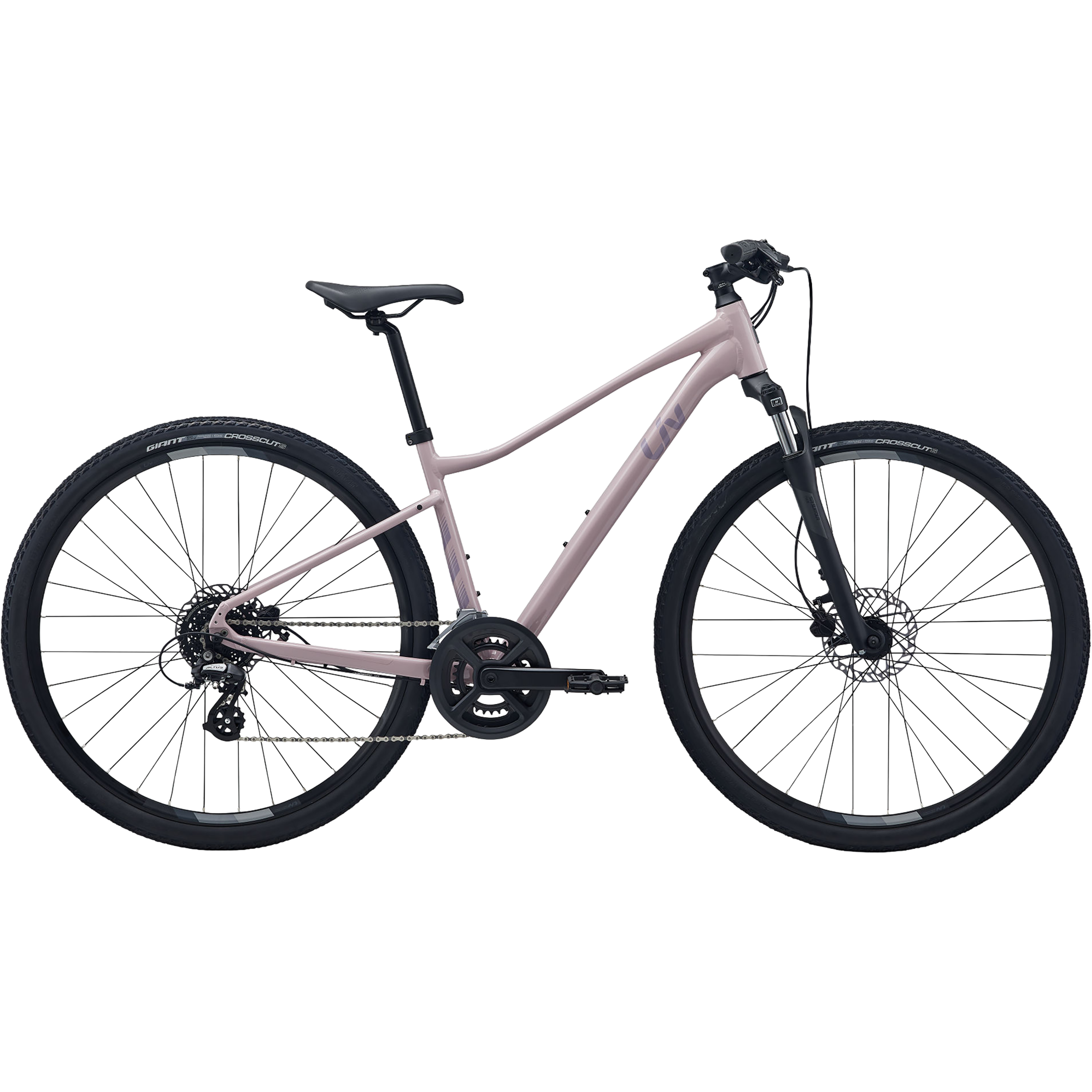 Liv Rove Hybrid Bike 2026 in Rosy Brown