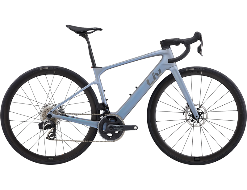 Balfes Bikes Liv Avail Advanced E+ Elite 0 Electric Road Bike 2026 in Moonstone | Free postage over £30, £10 off first order, price match & 0% finance.