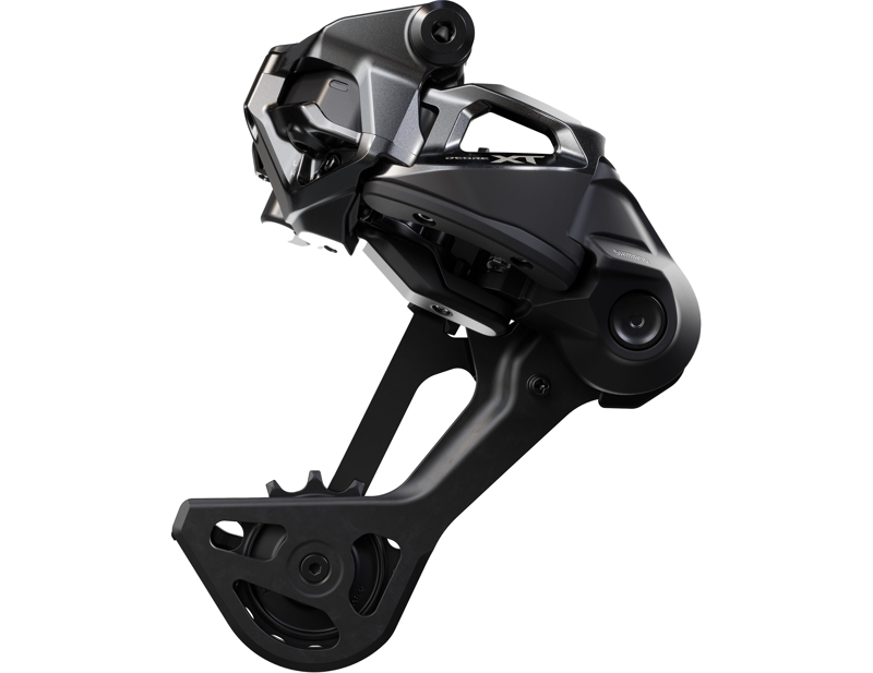 Shimano RD-M8260 Di2 STEPS wired Deore XT 11-speed rear mech LINKGLIDE SGS long cage in Black