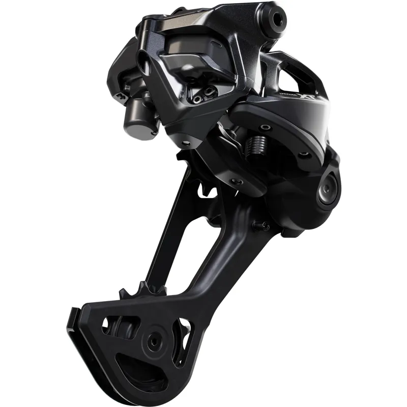 Shimano RD-M8260 Di2 STEPS wired Deore XT 11-speed rear mech LINKGLIDE SGS long cage in Black-1