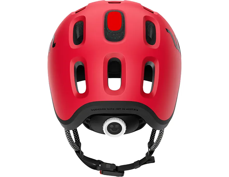 Woom READY Kids Helmet in Red-4