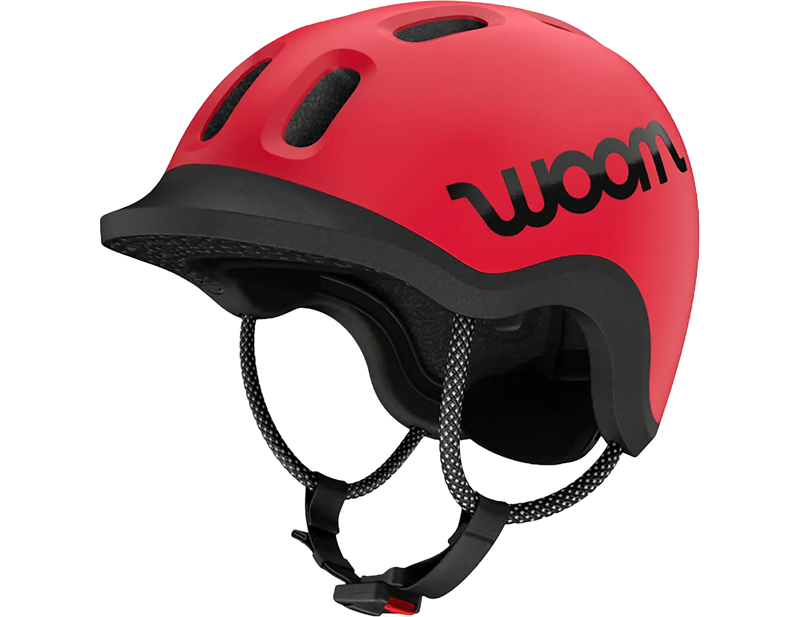 Woom READY Kids Helmet in Red