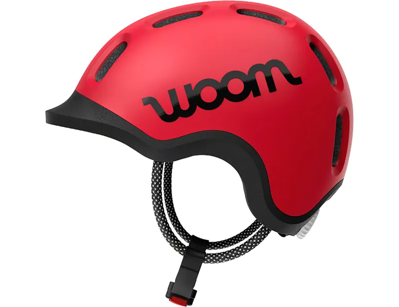 Woom READY Kids Helmet in Red-2