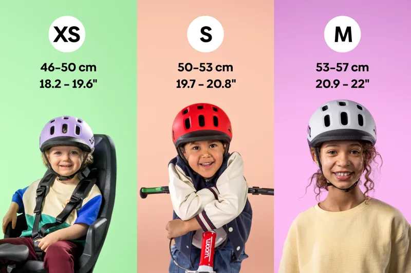 Woom READY Kids Helmet in Lilac-1